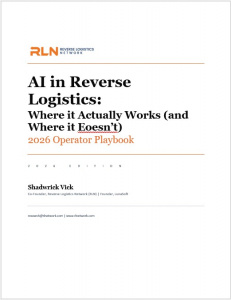 AI in reverse logistics